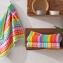 Essuie-mains 45x60 - multicolore2 - Coton - Becquet