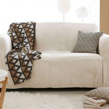 Housse canapé 2places - naturel - Becquet