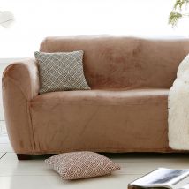 Housse canapé 2places - beige - Becquet