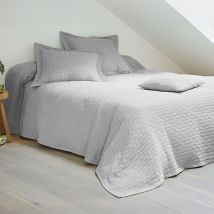 Housse d'oreiller 60x60 - gris perle - Becquet