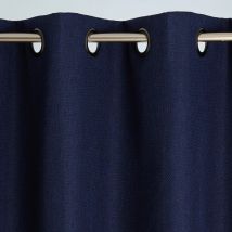 Rideau occultant L.140xH.240 - bleu marine - Becquet