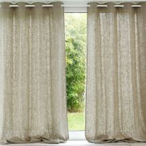 Rideau L.135xH.180 - beige - Acier - Becquet
