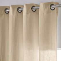 Rideau L.135xH.180 - blanc craie - Acier - Becquet