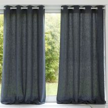 Rideau L.135xH.180 - gris anthracite - Acier - Becquet