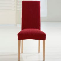Housse de chaise 50x50 - rouge bordeaux - Becquet