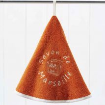 Essuie-mains 70 ø - orange - Coton - Becquet