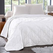 Couette tempérée 200x200 - blanc - Coton - Becquet