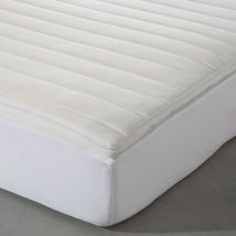 Surmatelas Ergonomique 160x200 - blanc - Becquet