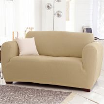 Housse fauteuil 1place - beige - Becquet