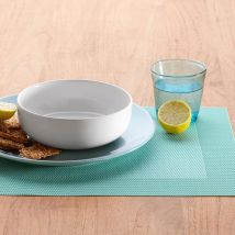 Sets de table 30x45 Lot de 2 - bleu aqua - Becquet