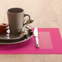 Sets de table 30x45 Lot de 2 - rose fuchsia - Becquet