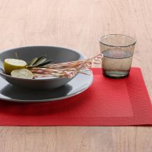 Sets de table 30x45 Lot de 2 - rouge - Becquet