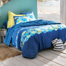 Drap 240x300 - bleu - Coton - Becquet
