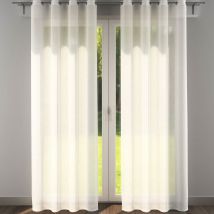 Voilage L.300xH.280 - blanc - Becquet