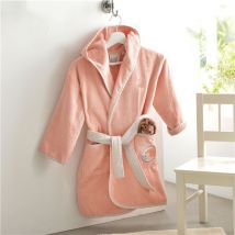 Peignoir Personnalisé 8 ans - rose - Becquet