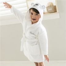 Peignoir Personnalisé 4 ans - blanc - Becquet