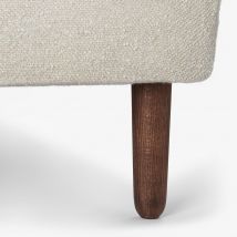 Kastell Tapered Wooden Furniture Leg 18cm/7" - Walnut