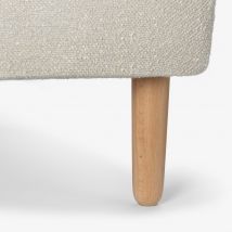 Kastell Tapered Wooden Furniture Leg 18cm/7" - Natural