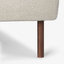 Sergel Skinny Wooden Furniture Leg 18cm/7" - Walnut