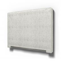 IKEA - Abelvär Headboard Cover, Ivory, Bouclé & Texture - Bemz