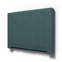 IKEA - Abelvär Headboard Cover, Slate Blue, Linen - Bemz