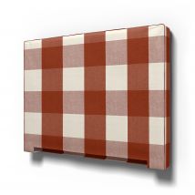 IKEA - Abelvär Headboard Cover, Terracotta, Linen - Bemz