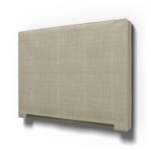 IKEA - Abelvär Headboard Cover, Sand Beige, Bouclé & Texture - Bemz