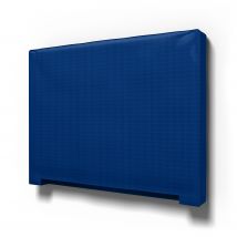 IKEA - Abelvär Headboard Cover, Lapis Blue, Velvet - Bemz