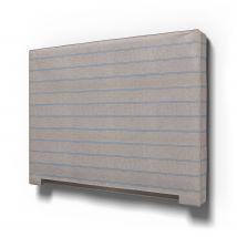 IKEA - Abelvär Headboard Cover, Blue Stripe, Cotton - Bemz