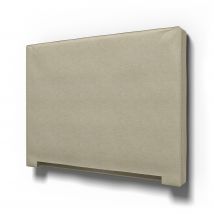 IKEA - Abelvär Headboard Cover, Soft White, Bouclé & Texture - Bemz