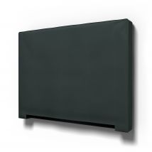 IKEA - Abelvär Headboard Cover, Graphite Grey, Cotton - Bemz