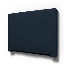 IKEA - Abelvär Headboard Cover, Navy Blue, Cotton - Bemz
