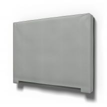 IKEA - Abelvär Headboard Cover, Silver Grey, Cotton - Bemz
