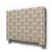 IKEA - Abelvär Headboard Cover, Sippor Blue/Orange, BEMZ x BORÅSTAPETER COLLECTION - Bemz