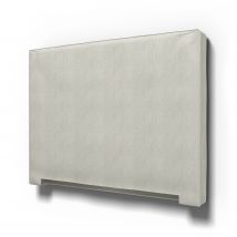 IKEA - Abelvär Headboard Cover, Silver Grey, Cotton - Bemz