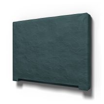 IKEA - Abelvär Headboard Cover, Slate Blue, Linen - Bemz