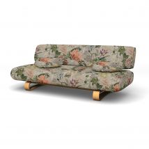 IKEA - Allerum Sofa Bed Cover, Delft Flower - Tuberose, Linen - Bemz