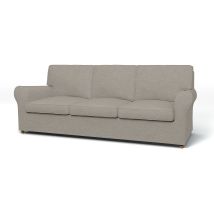 IKEA - Ängby 3 Seater Sofa Cover, Greige, Bouclé & Texture - Bemz