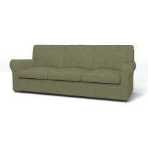 IKEA - Ängby 3 Seater Sofa Cover, Meadow Green, Bouclé & Texture - Bemz