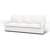 IKEA - Ängby 3 Seater Sofa Cover, Absolute White, Cotton - Bemz