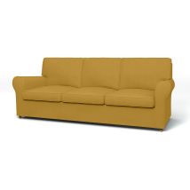IKEA - Ängby 3 Seater Sofa Cover, Honey Mustard, Cotton - Bemz