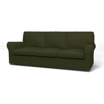 IKEA - Ängby 3 Seater Sofa Cover, Moss, Velvet - Bemz