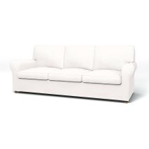 IKEA - Ängby 3 Seater Sofa Cover, Soft White, Linen - Bemz