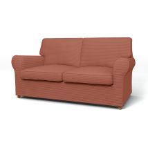 IKEA - Ängby 2 Seater Sofa Cover, Retro Pink, Corduroy - Bemz