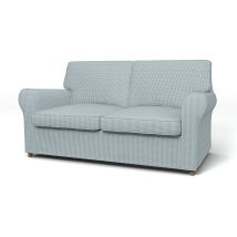 IKEA - Ängby 2 Seater Sofa Cover, Sky Blue, Cotton - Bemz