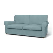 IKEA - Ängby Sofa Bed Cover, Dusty Blue, Linen - Bemz