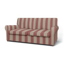 IKEA - Ängby Sofa Bed Cover, Soft Red, Linen - Bemz