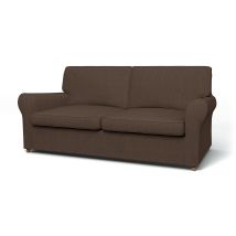 IKEA - Ängby Sofa Bed Cover, Chocolate, Bouclé & Texture - Bemz