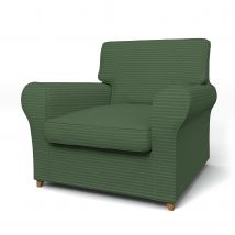 IKEA - Ängby Armchair Cover (Standard model), Palm Green, Corduroy - Bemz