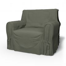 IKEA - Multi Fit Armchair Cover Small , Rosemary, Linen - Bemz